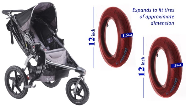bob stroller tube