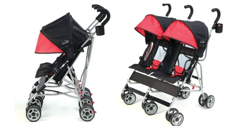 Kolcraft cloud double umbrella stroller