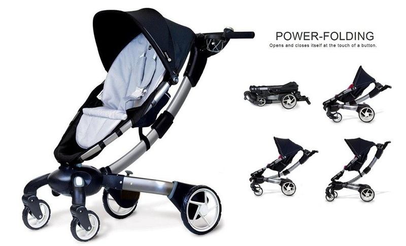 4moms origami power folding stroller