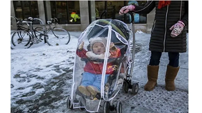 baby stroller for winters