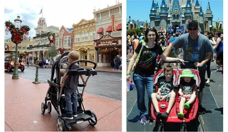 stroller for 7 year old at disneyland