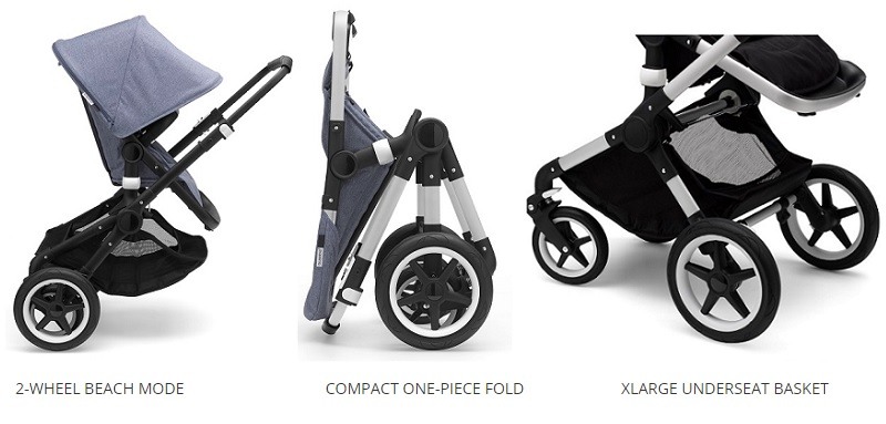 bugaboo fox beach mode