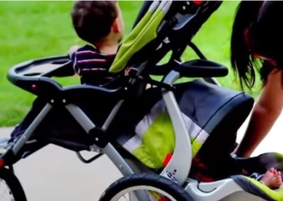 turn single stroller into double