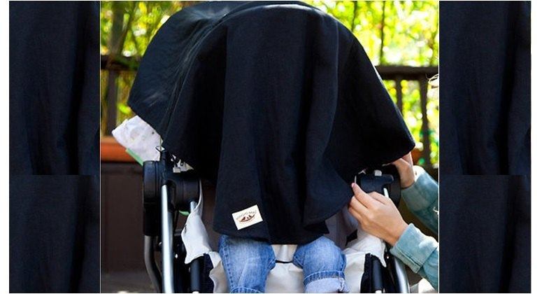 covering stroller with blanket can be dangerous