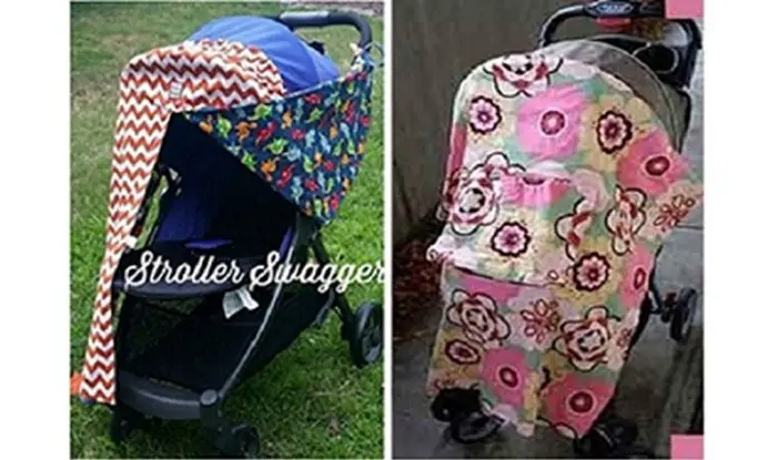 DIY stroller cover: make your own stroller cover
