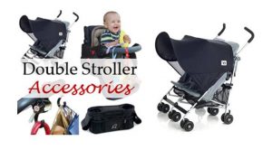 essential double stroller accessories