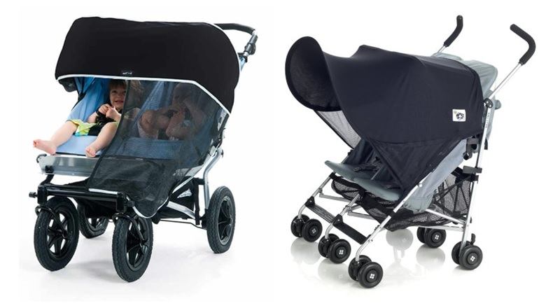 Sun shade for Double Stroller