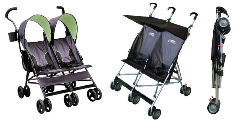 Double Umbrella Strollers are lightweight