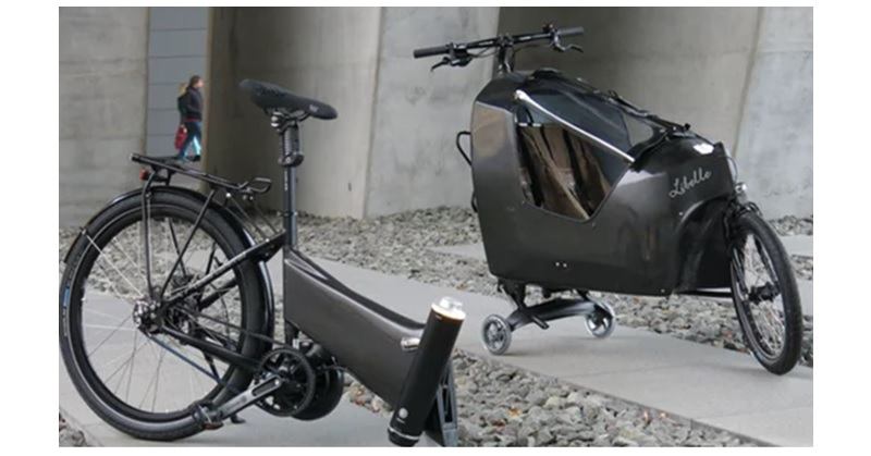 Dragonfly 2in1 cargo bike stroller