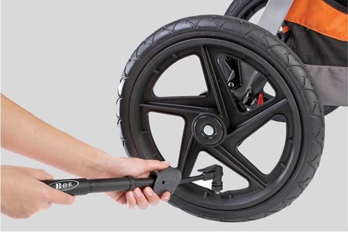 How to Pump Up Stroller Tires 