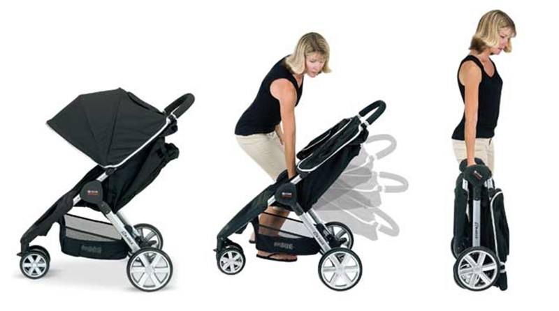 how to fold stroller