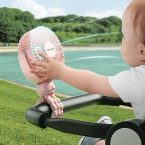 Gaiatop mini portable stroller fan