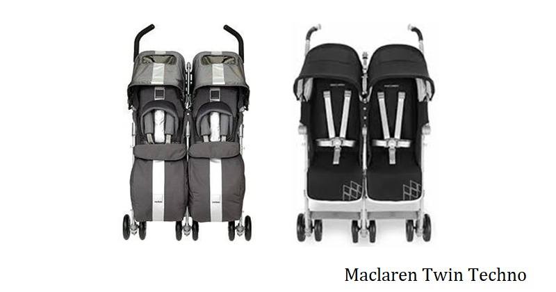 Maclaren twin techno double umbrella stroller