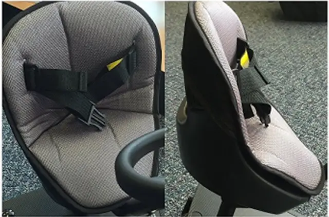 Mee-Go Sit N Ride Universal Buggy Ride On Board Padded Seat Liner