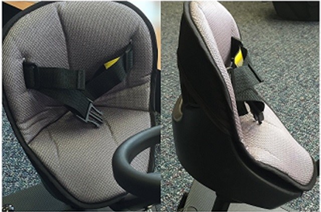 Mee-Go Sit N Ride Universal Buggy Ride On Board Padded Seat Liner