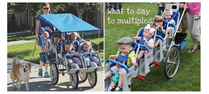 Multiple stroller