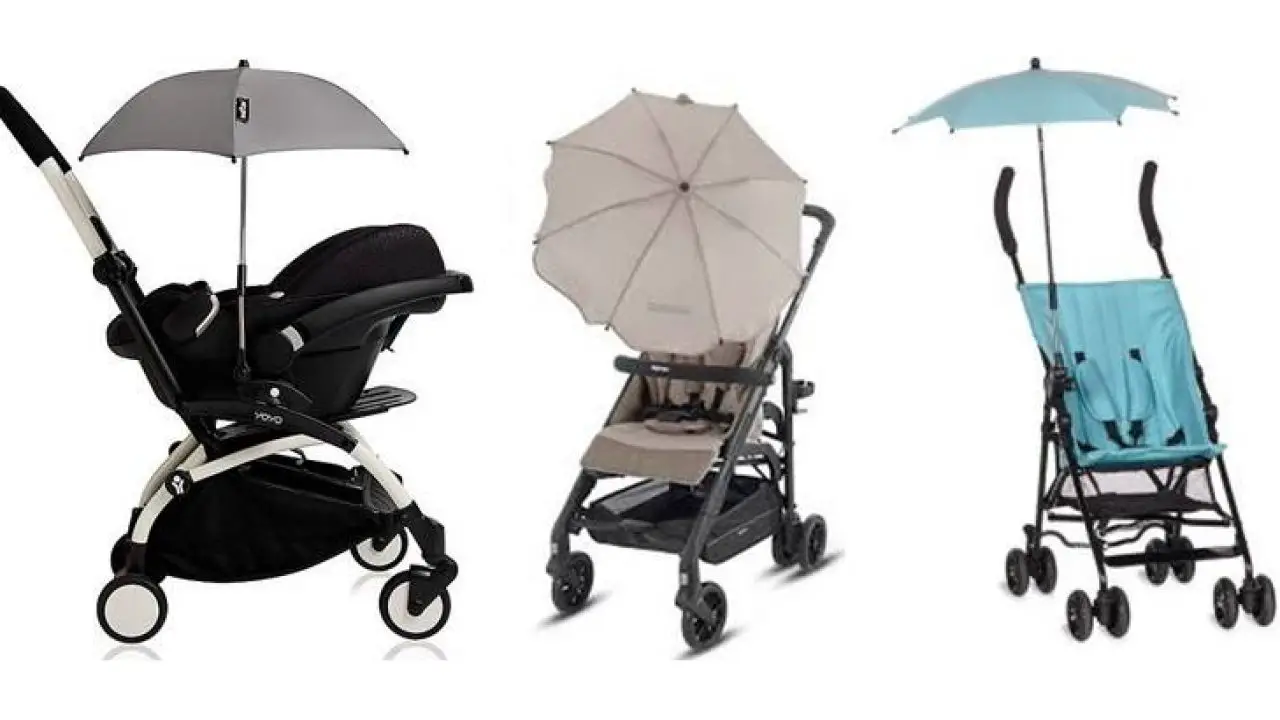 stroller umbrella clamp
