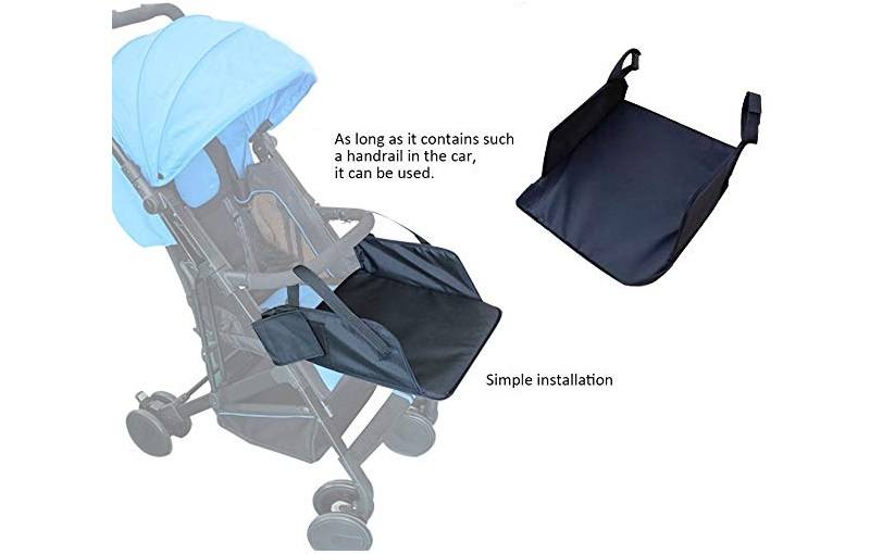 stroller footrest extension