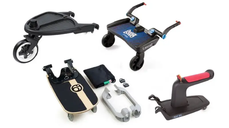 single stroller with glider board