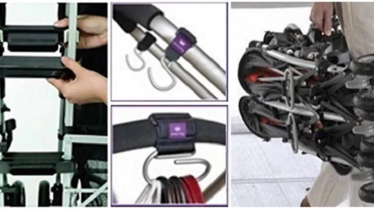 stroller connector clips