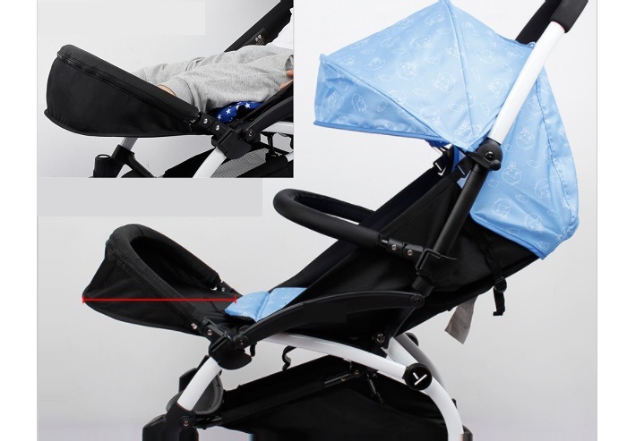 stroller footrest extender