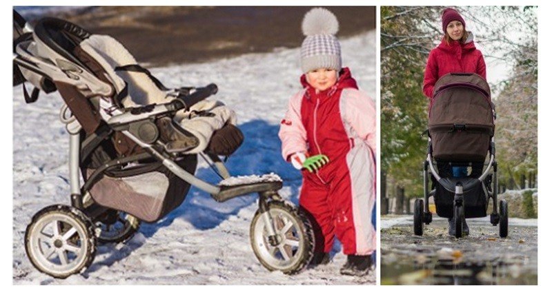 strollers good for snow