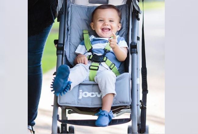 3 point harness stroller