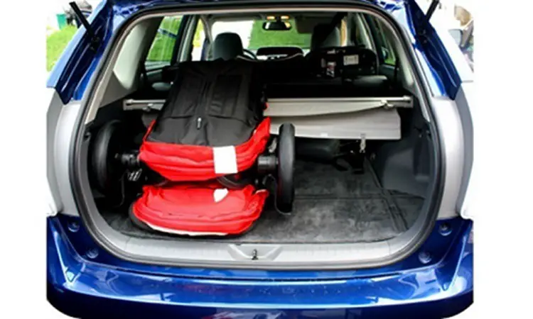 what prams fit in a mini cooper boot