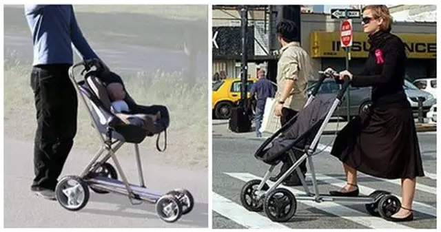 scooter baby stroller
