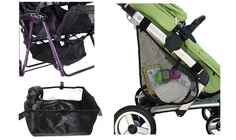 stroller storage basket