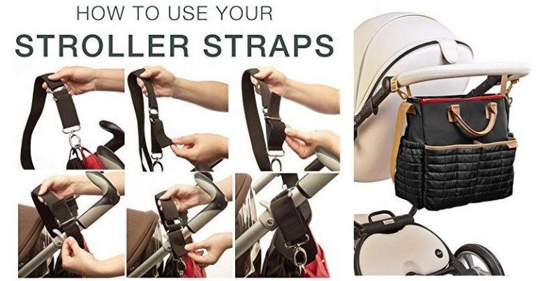 Stroller Straps: Makes it easy to attach diaper/changing bag - Stroller Boards, Parts, Accessories