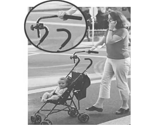 stroller handle stretcher