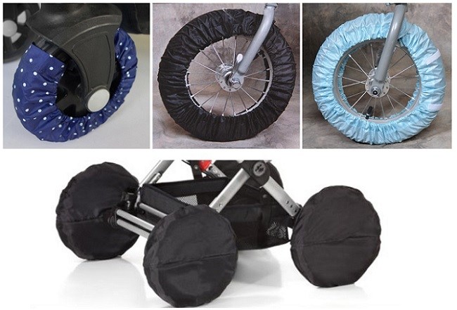 pram wheel covers