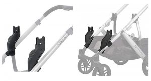 uppababy vista adapters (Upper and lower)