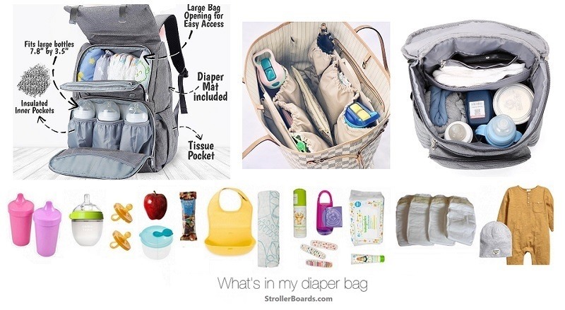 Whats in my diaper bag